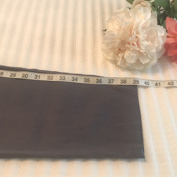 NWT 32 Degrees Cool Dark Grey Linen Blend Drawstring Stretch Woven Pants Size S - Picture 14 of 16